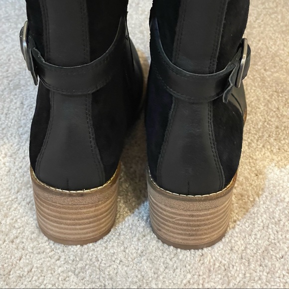 NWT Lucky Brand Timinii Leather Knee High Round Toe Riding Boots - Picture 9 of 16